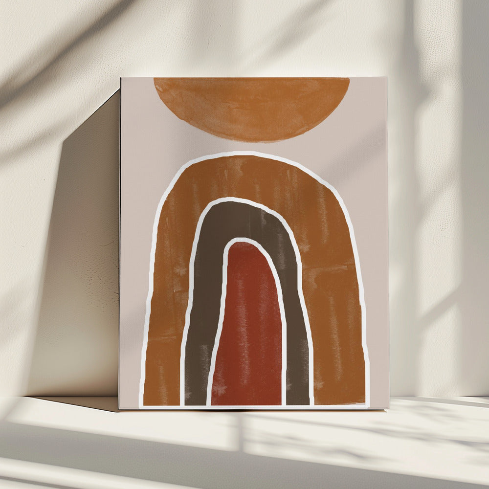 Aardse bogen | Canvas