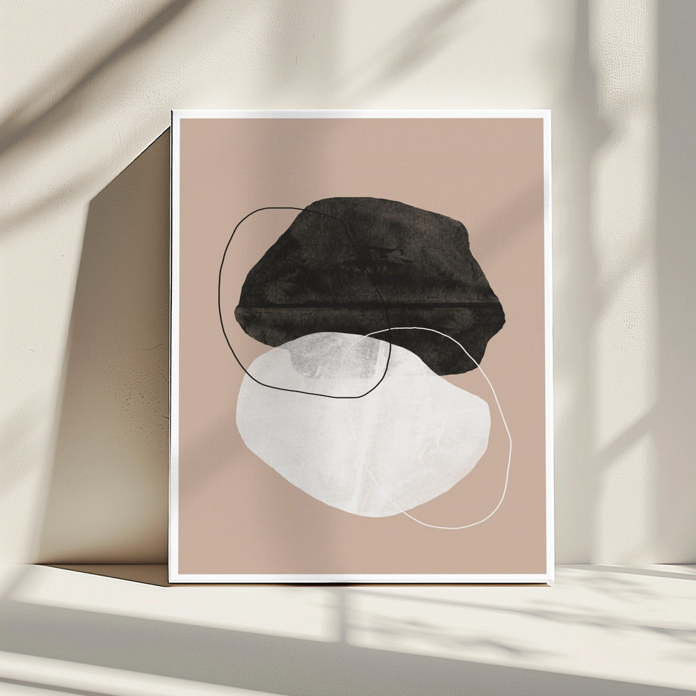 Aardse abstracties | Canvas
