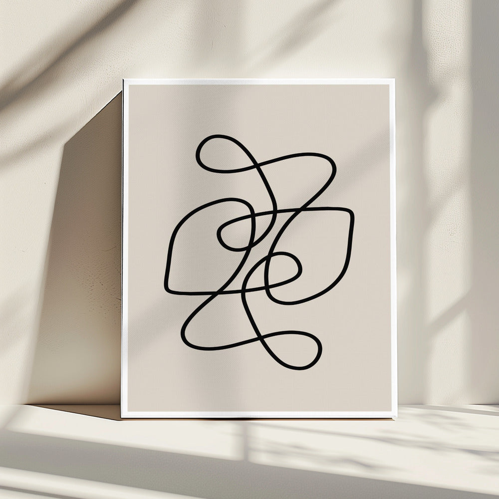 Eindeloze rondingen | Canvas