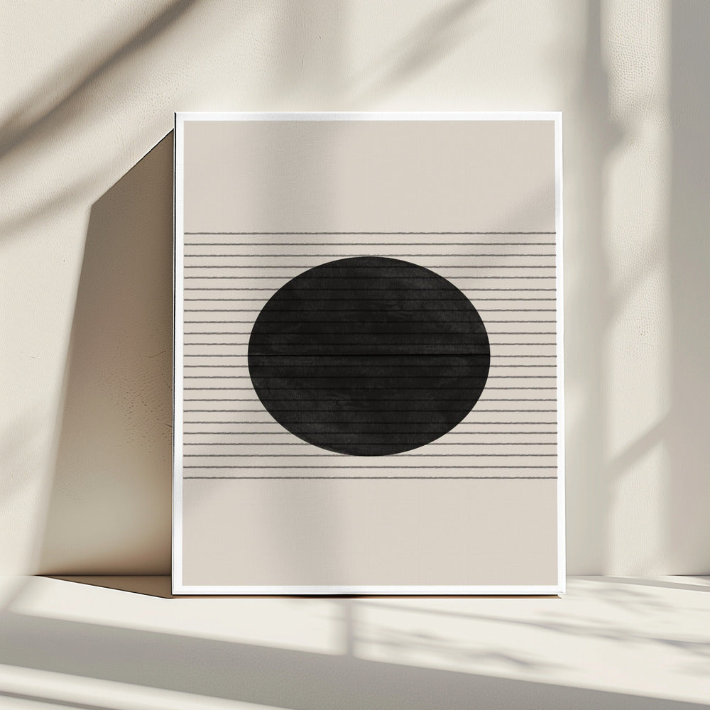 Middernacht Horizon | Canvas