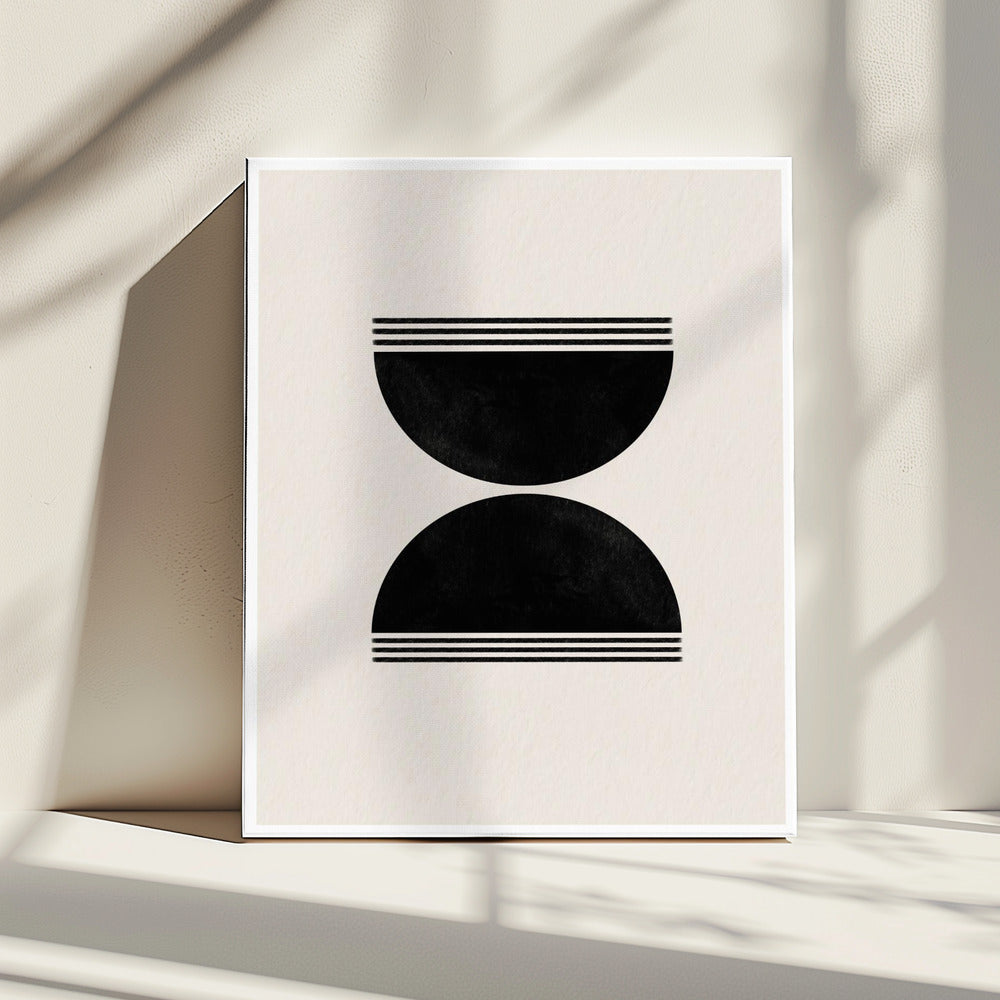 Symmetrische echo's | Canvas