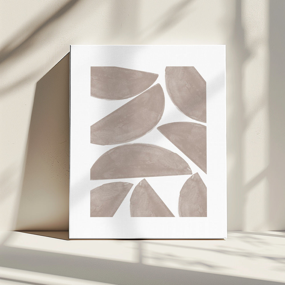 Vormen in harmonie | Canvas