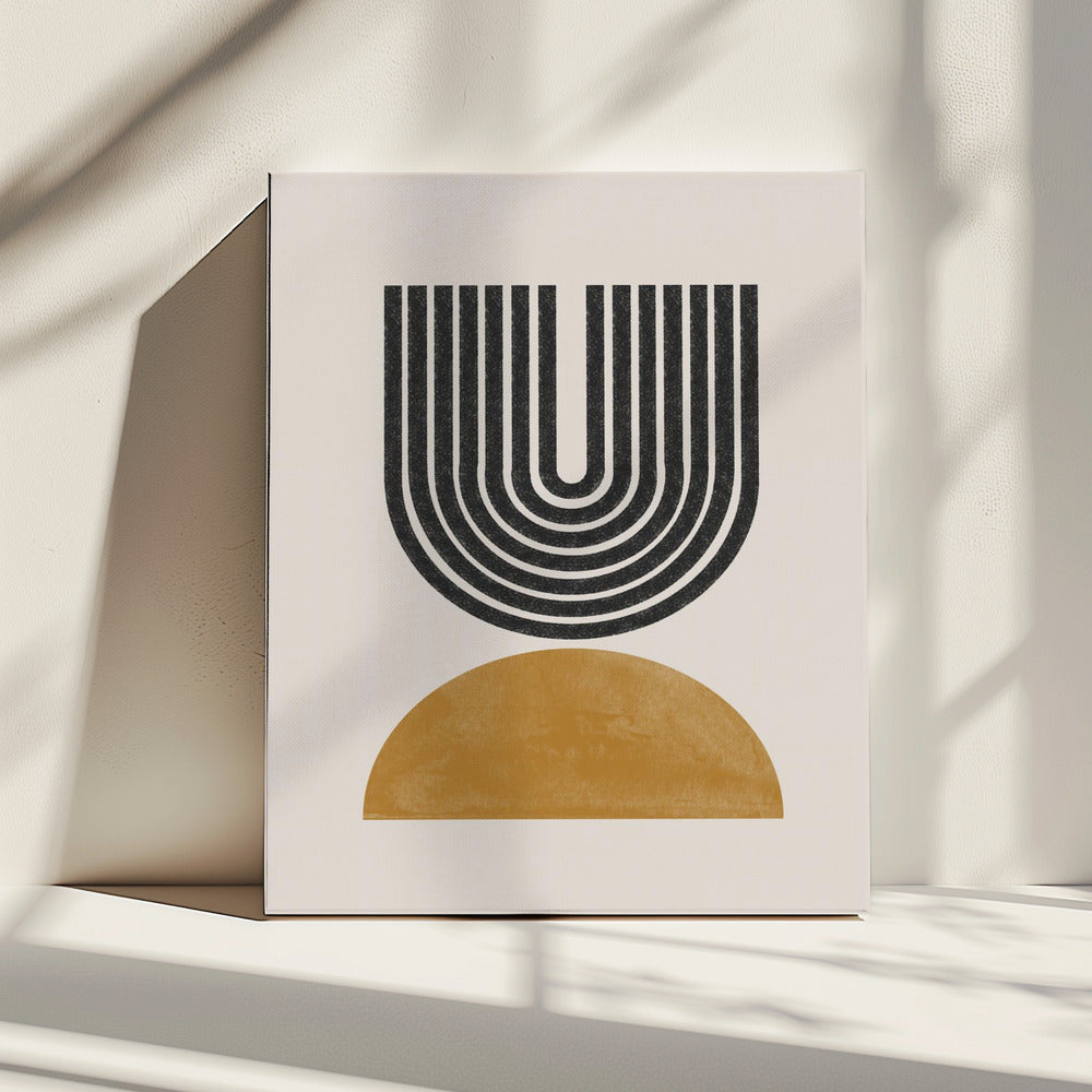Gouden Echoes | Canvas