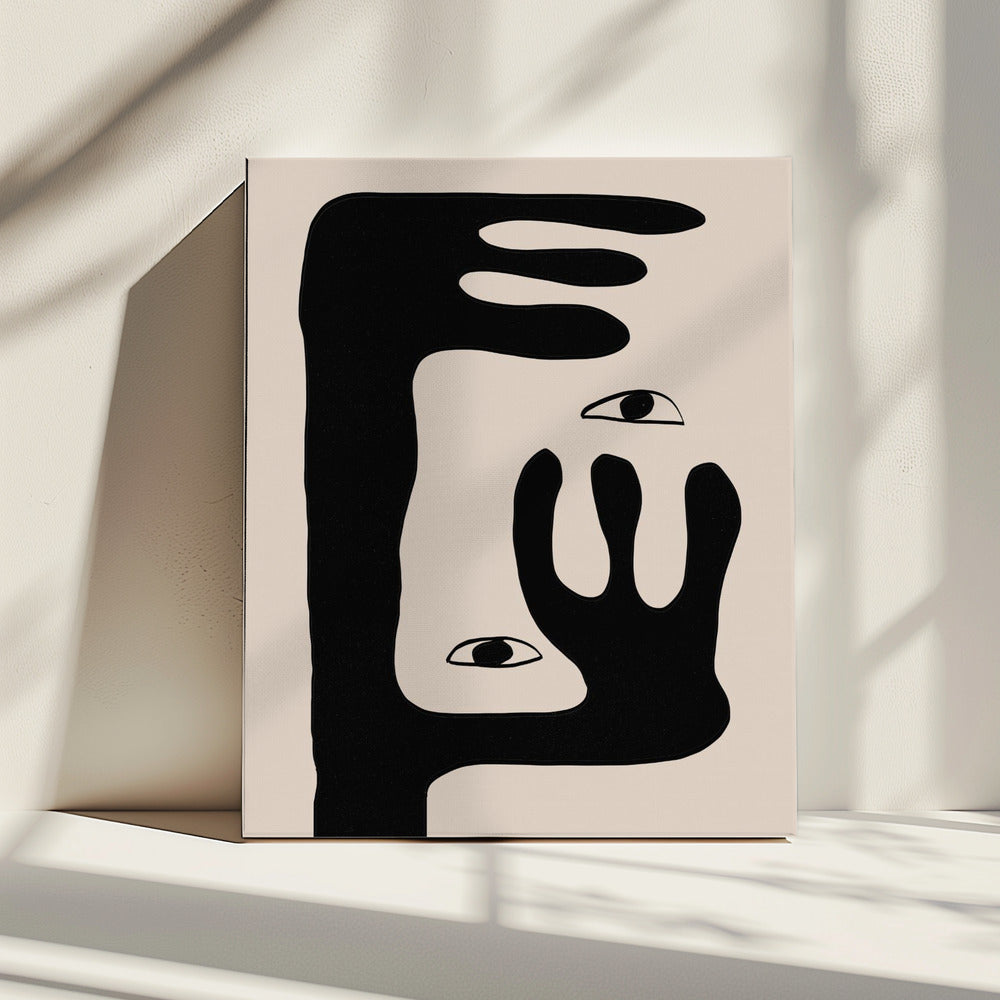 Surrealistische blik | Canvas