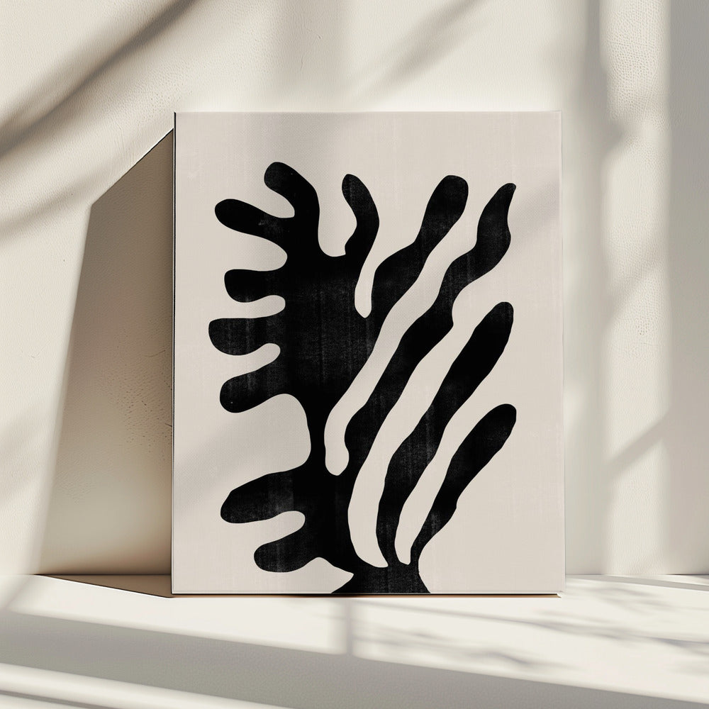 Silhouetstroom | Canvas