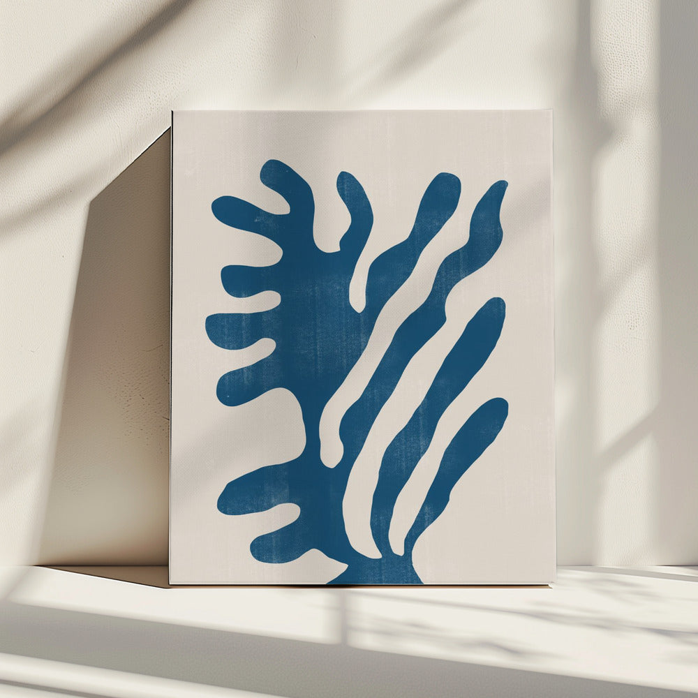 Blauwe Koraal Dans | Canvas