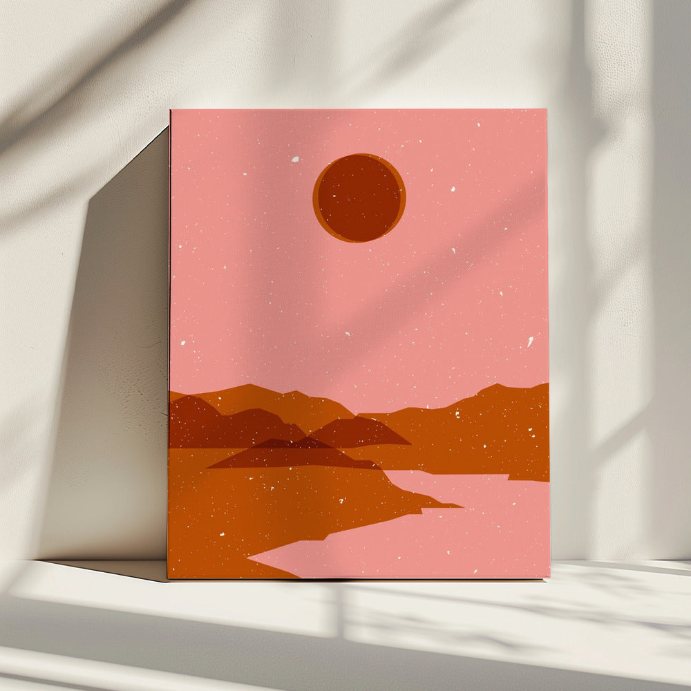Maanlandschap | Canvas
