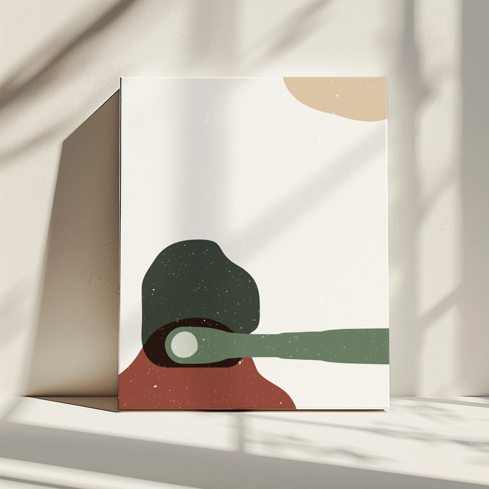 Abstracte compositie 4 | Canvas