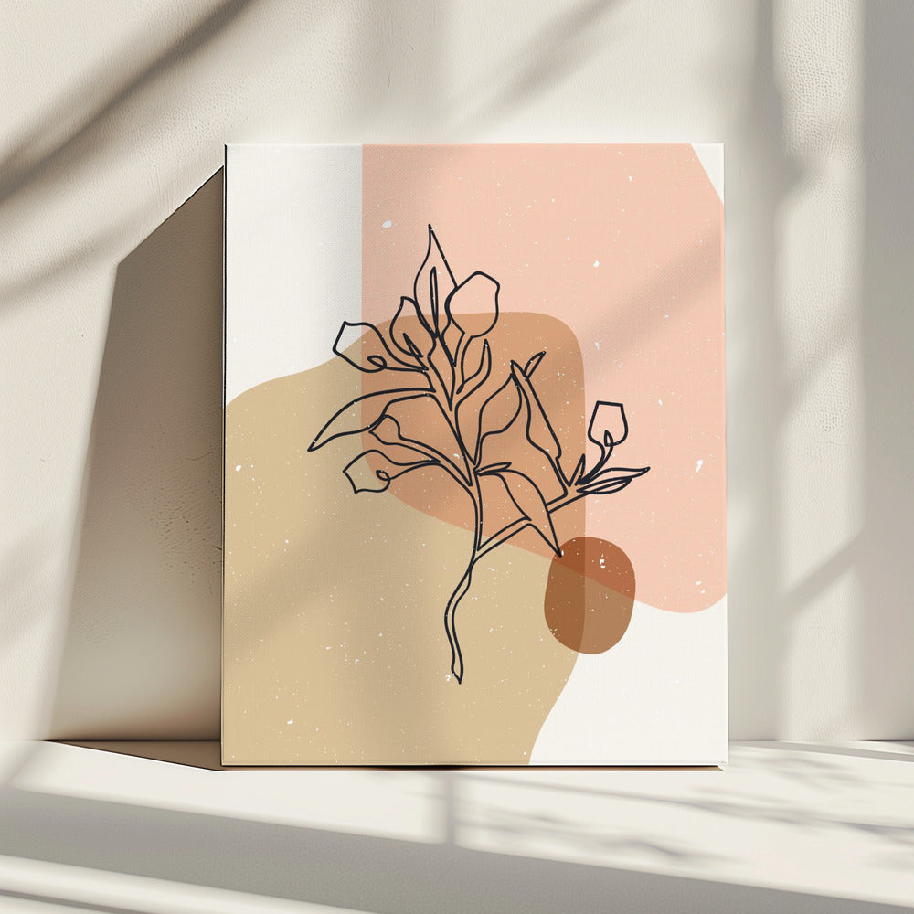 Abstracte compositie 14 | Canvas