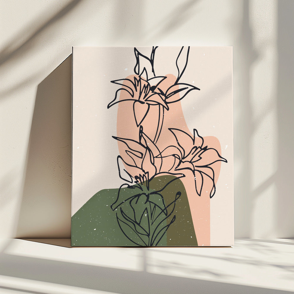 Abstracte compositie 17 | Canvas