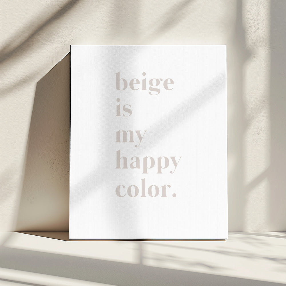 Beige Bliss | Canvas