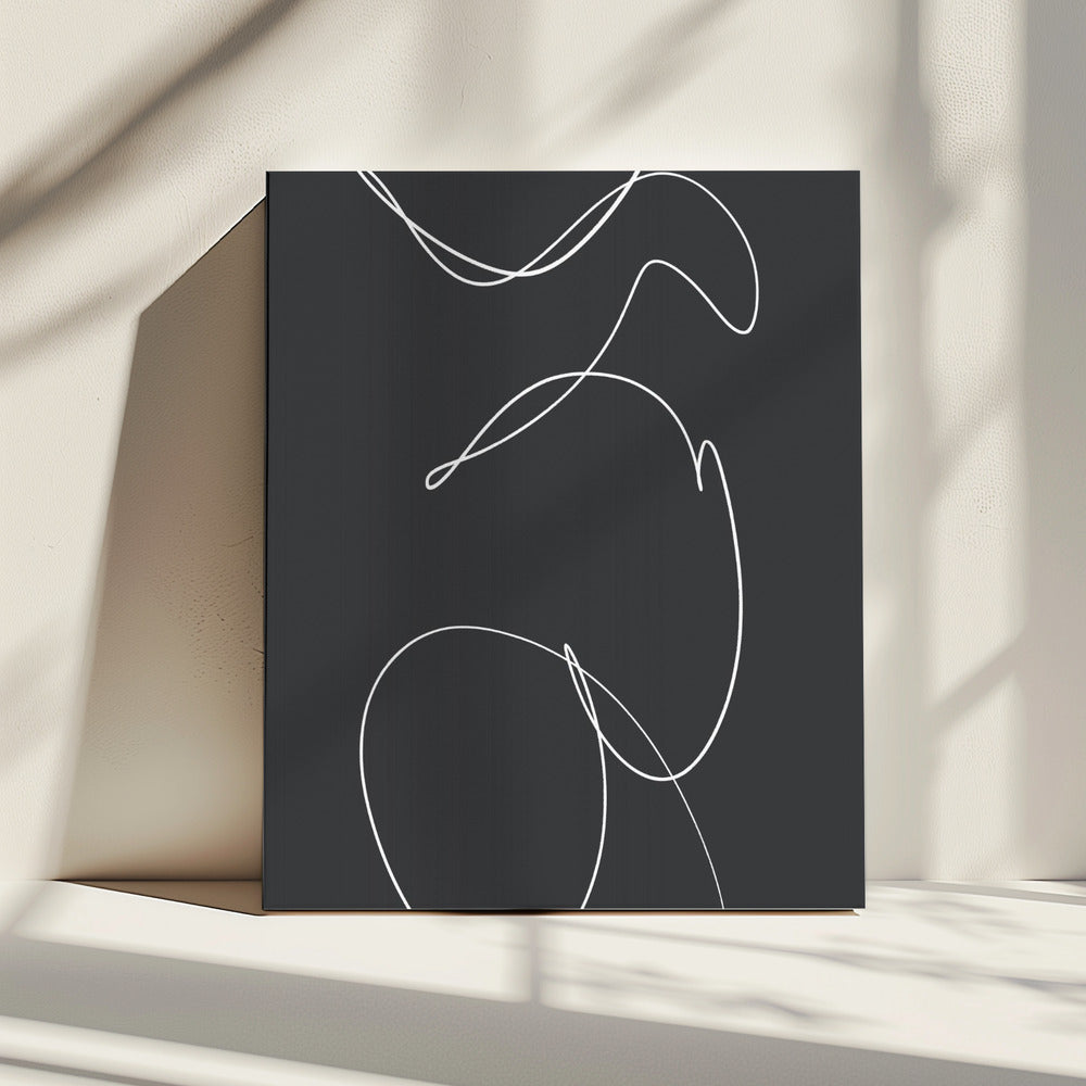 Vloeiende fluisteringen | Canvas