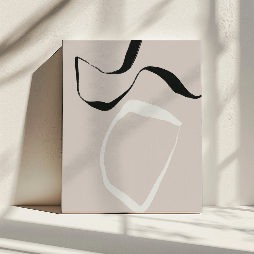 Zwevende vormen | Canvas