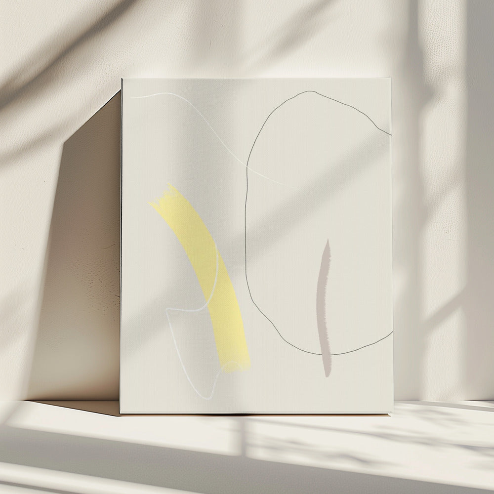 Delicate Lines And Gentle Curves | Canvas