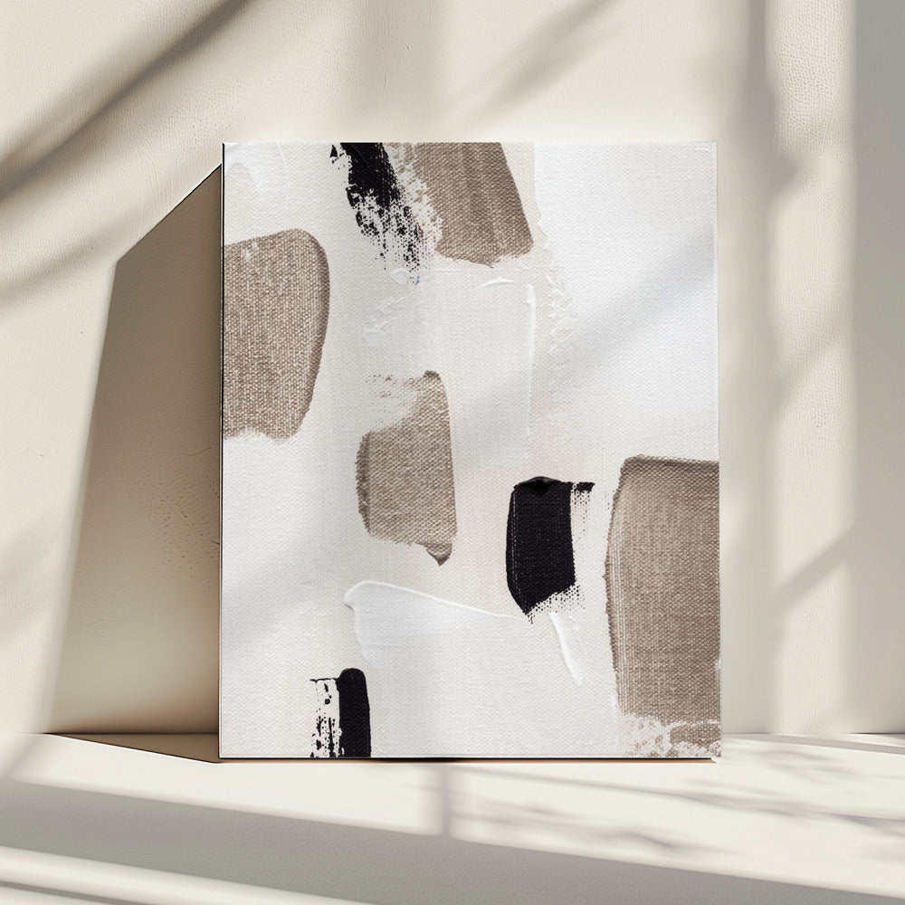 Abstracte vegen | Canvas