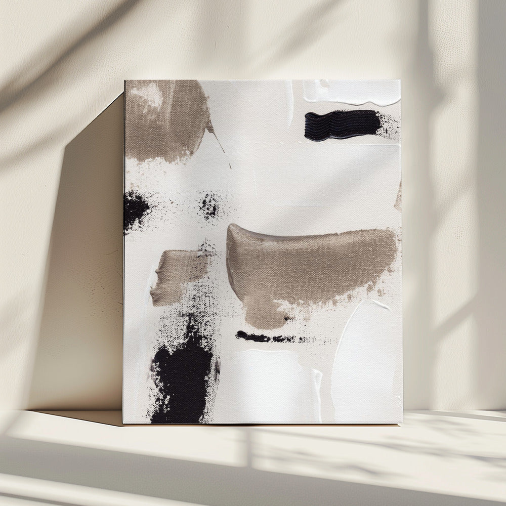 Abstracte vegen | Canvas