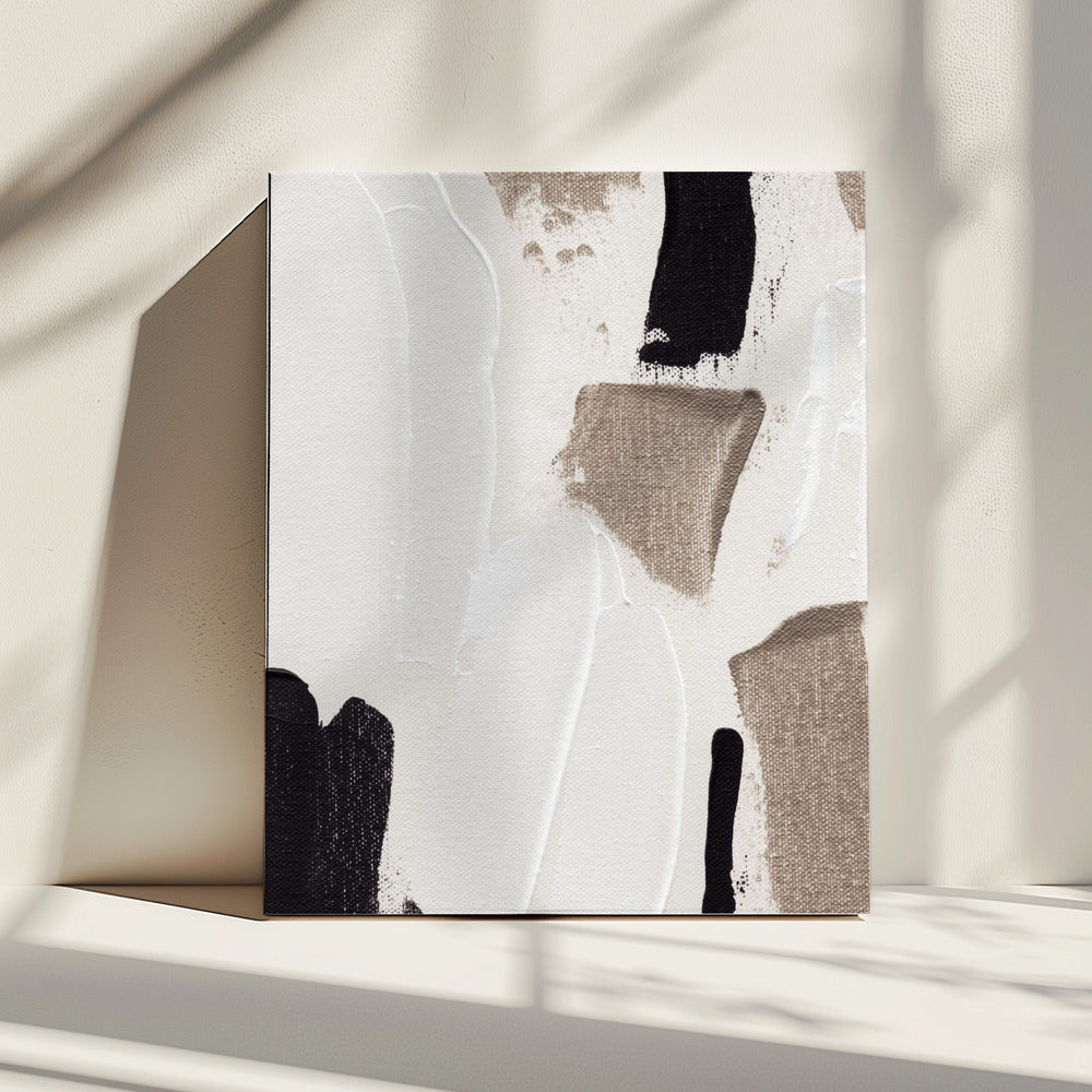 Abstracte vegen | Canvas