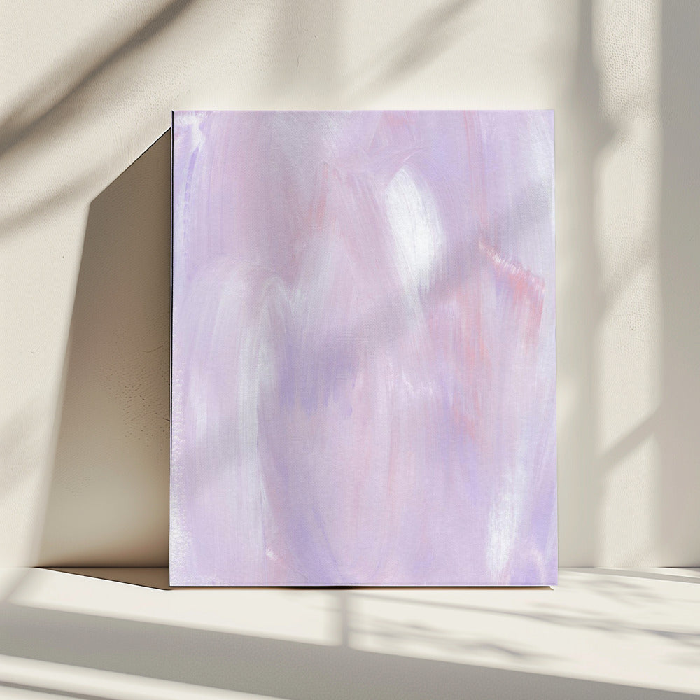 Abstracte penseelstreken | Canvas
