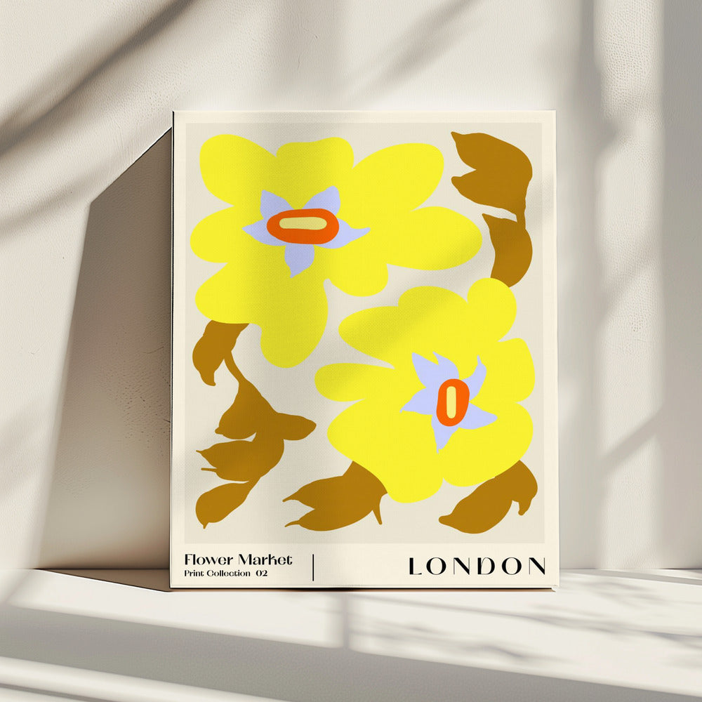 Bloemenmarkt. Londen | Canvas