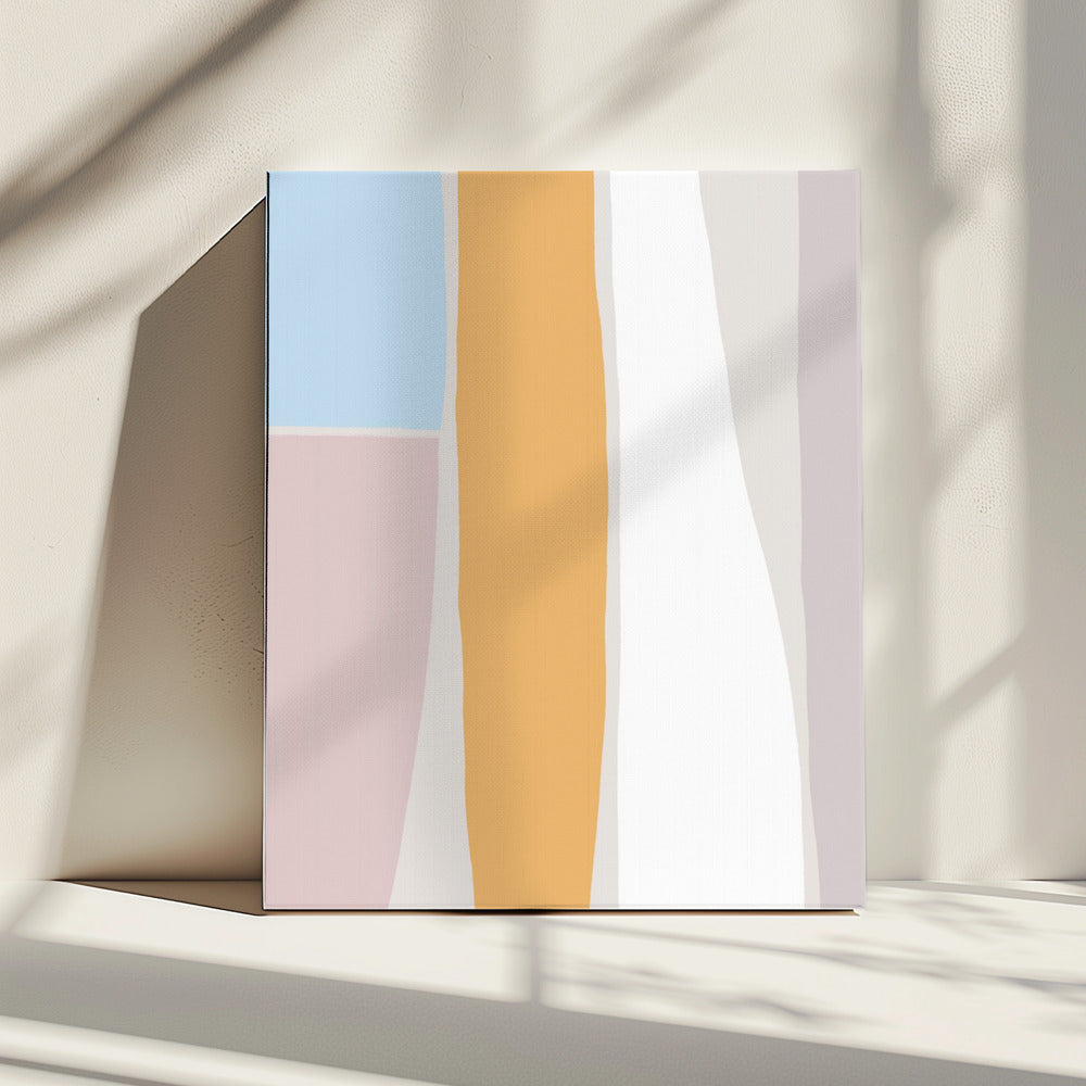 Strepen van Kalmte | Canvas