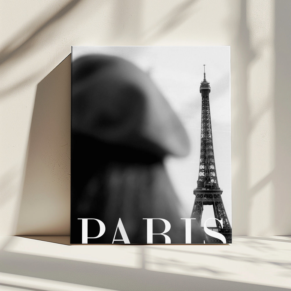 Parijs Tekst 4 | Canvas