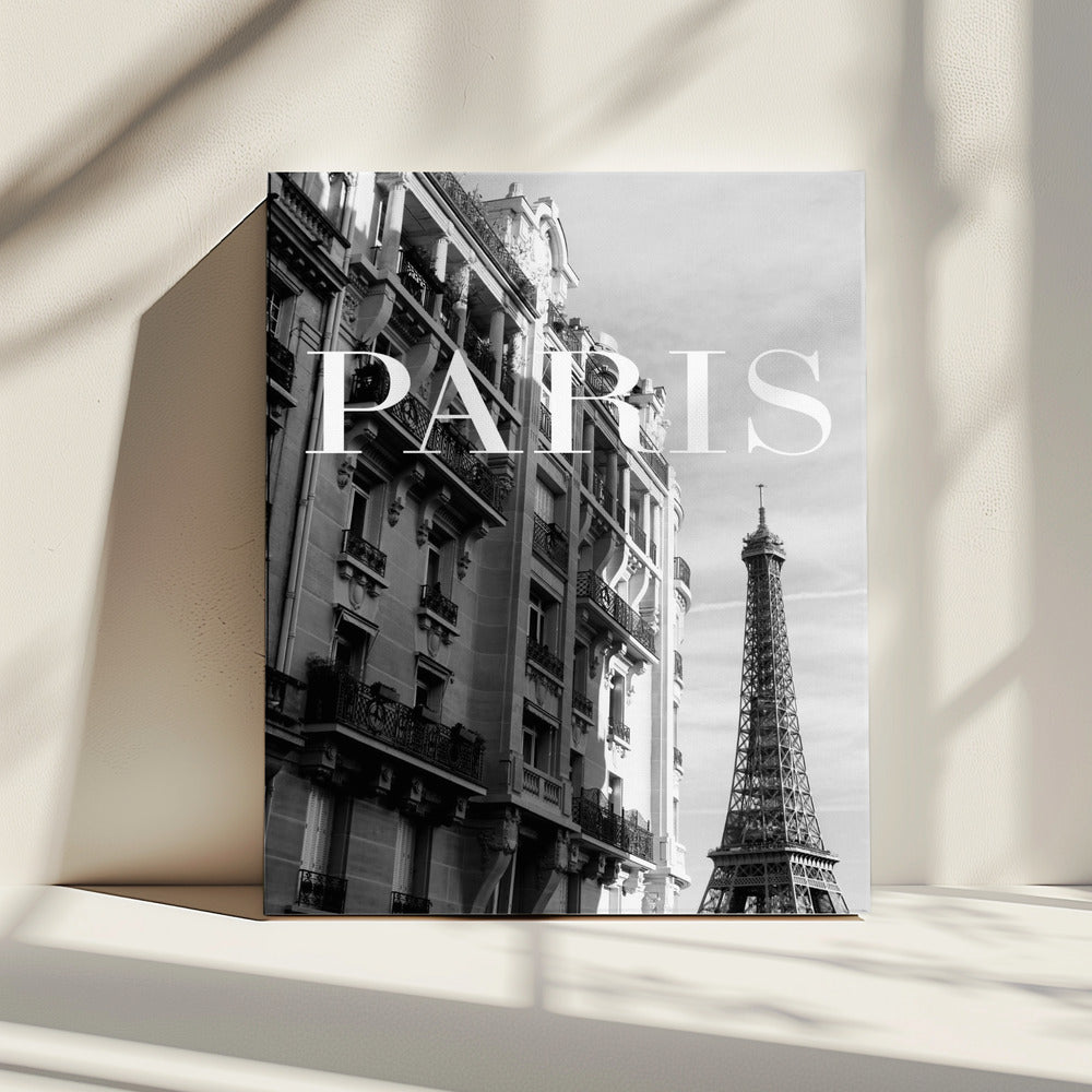 Parijs Tekst 3 | Canvas