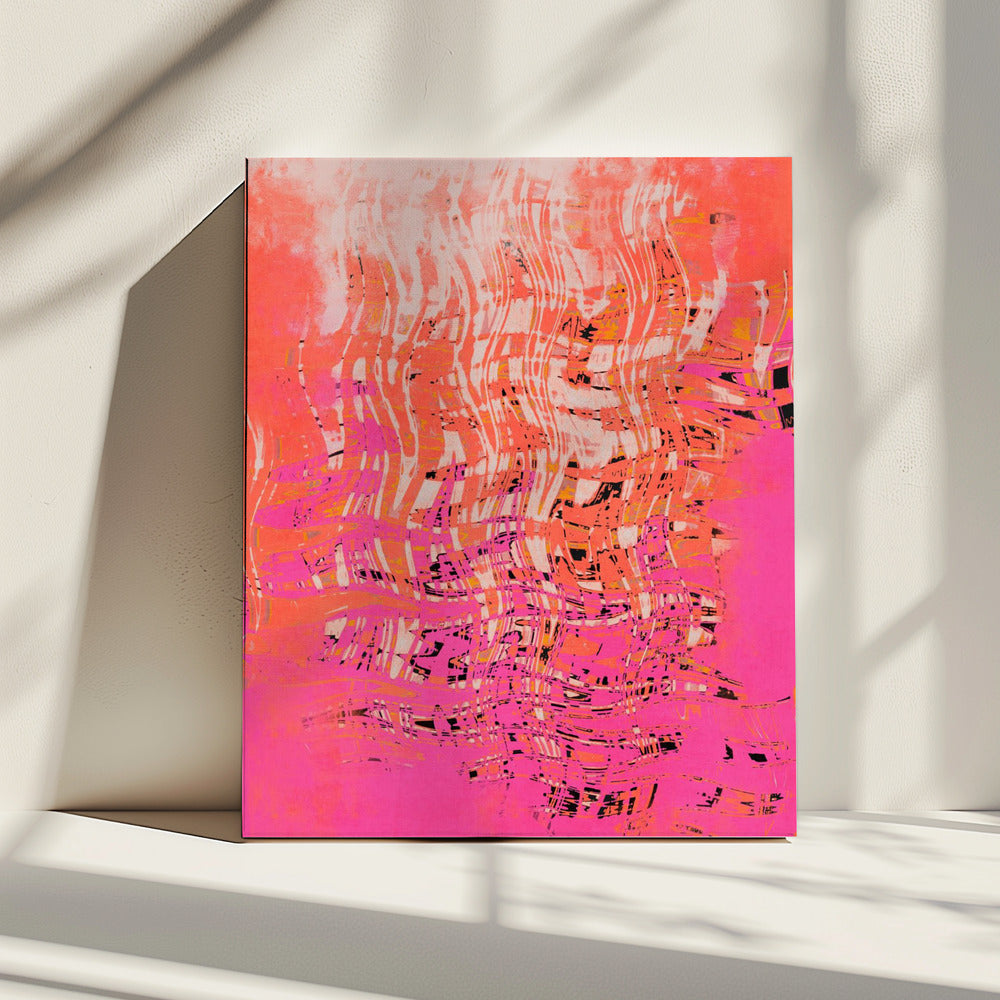 Levendige golven | Canvas