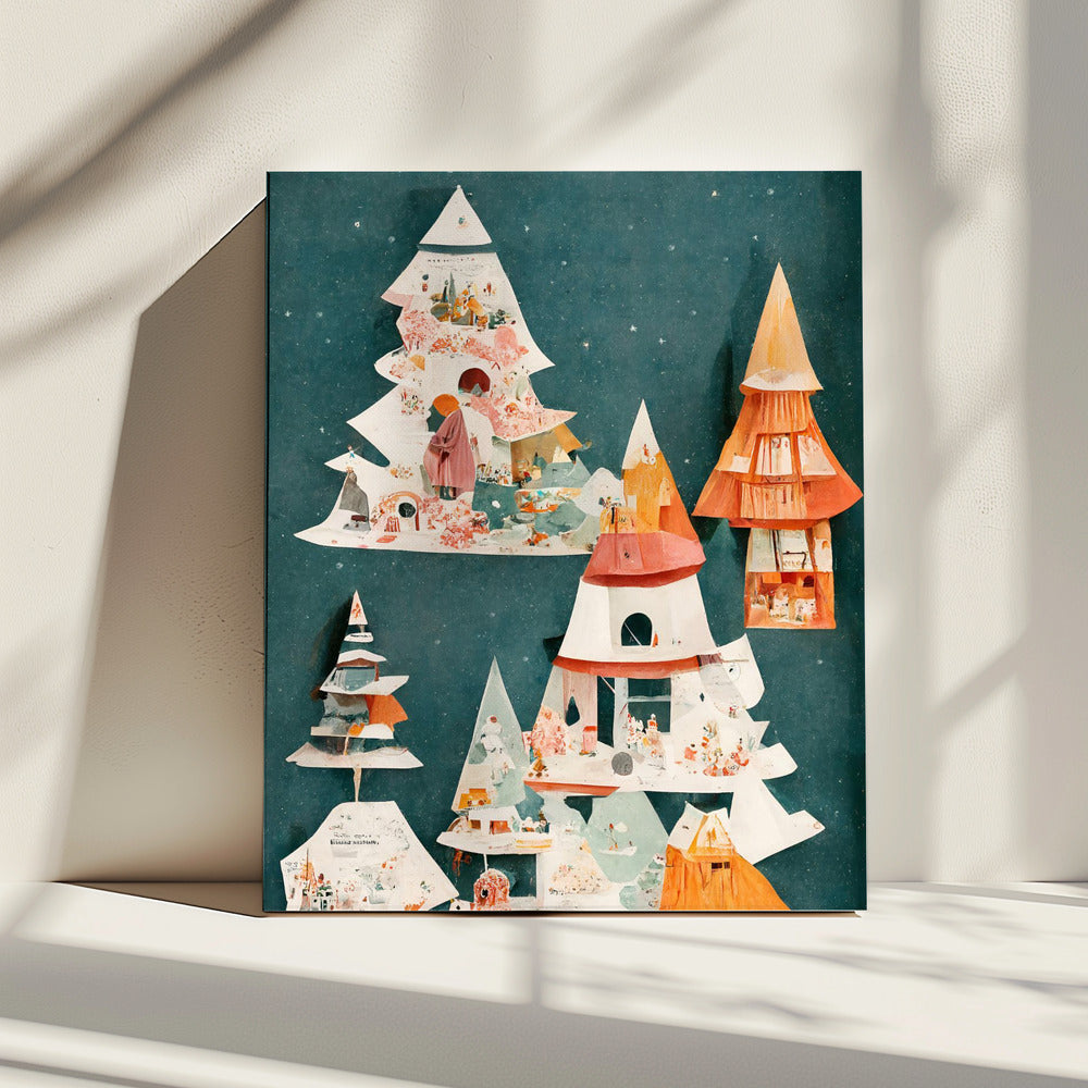 Betoverende Boshuizen | Canvas