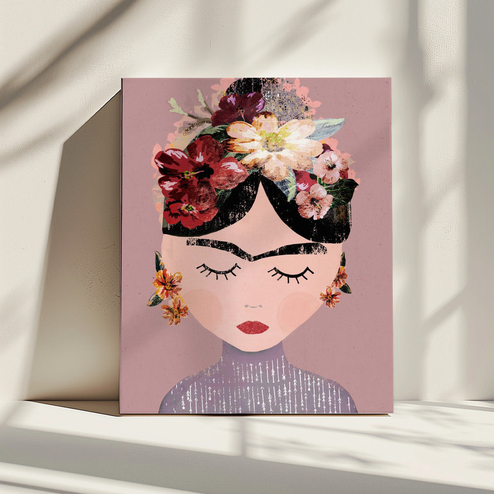 Bloemensereniteit | Canvas