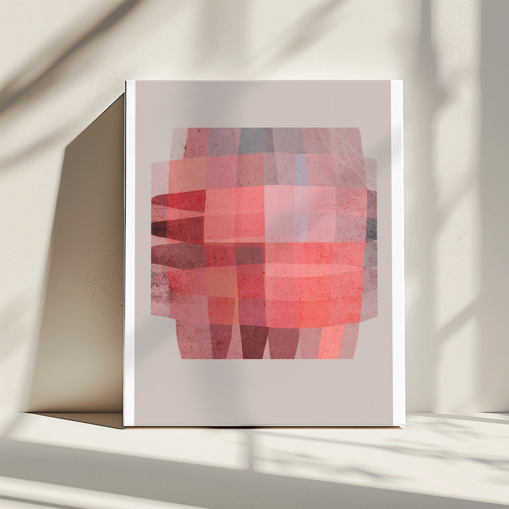 Roze mozaïekdromen | Canvas