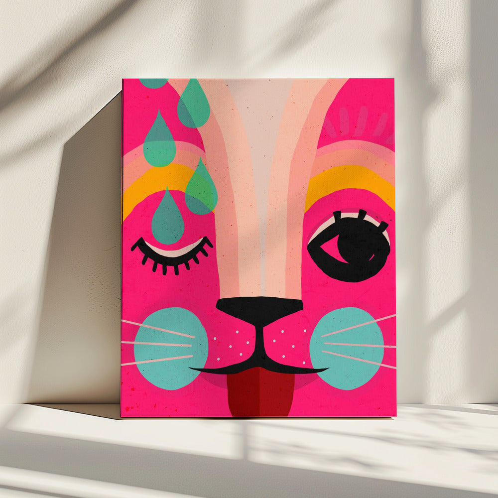 Levendige kattendromen | Canvas