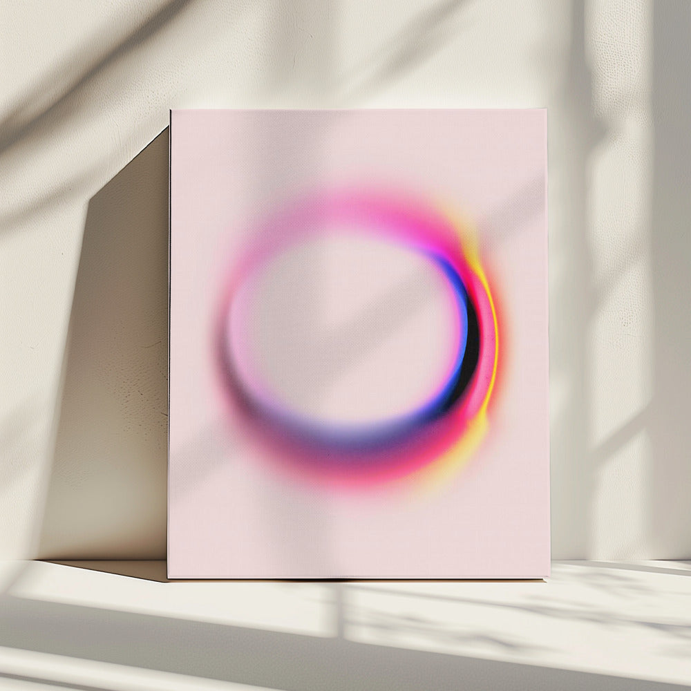 Kleurrijke nevelring | Canvas