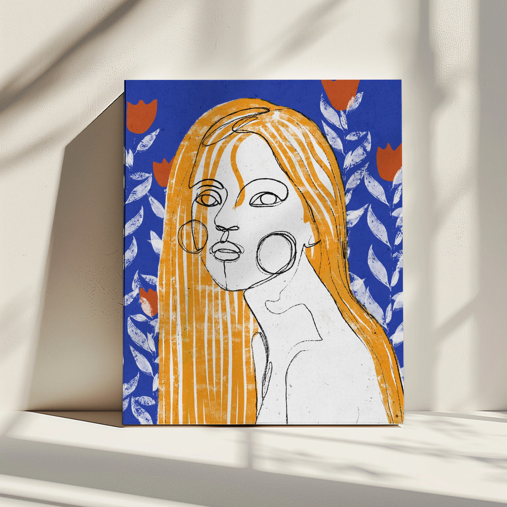 Bloemensereniteit | Canvas