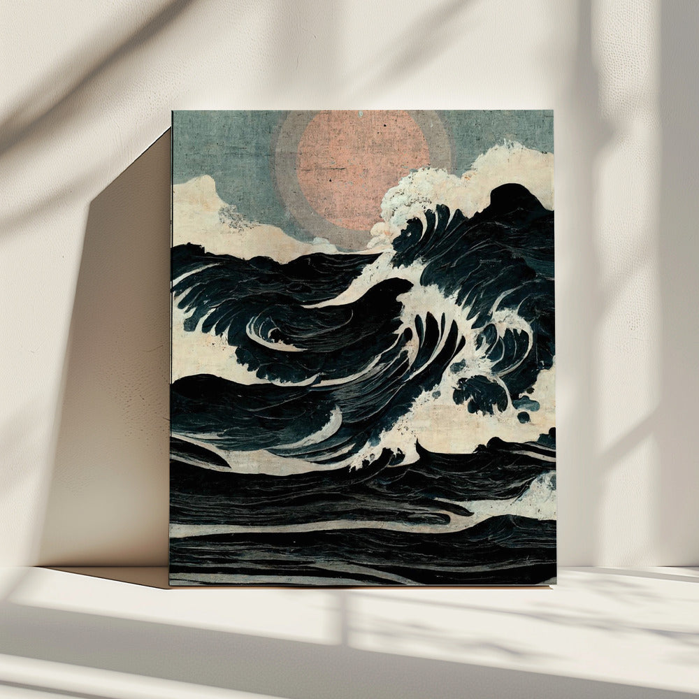 Hemels golvenlandschap | Canvas