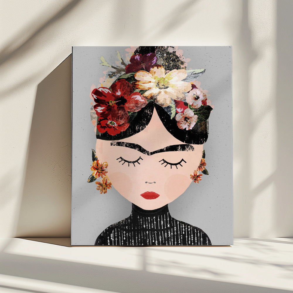 Bloemensereniteit | Canvas