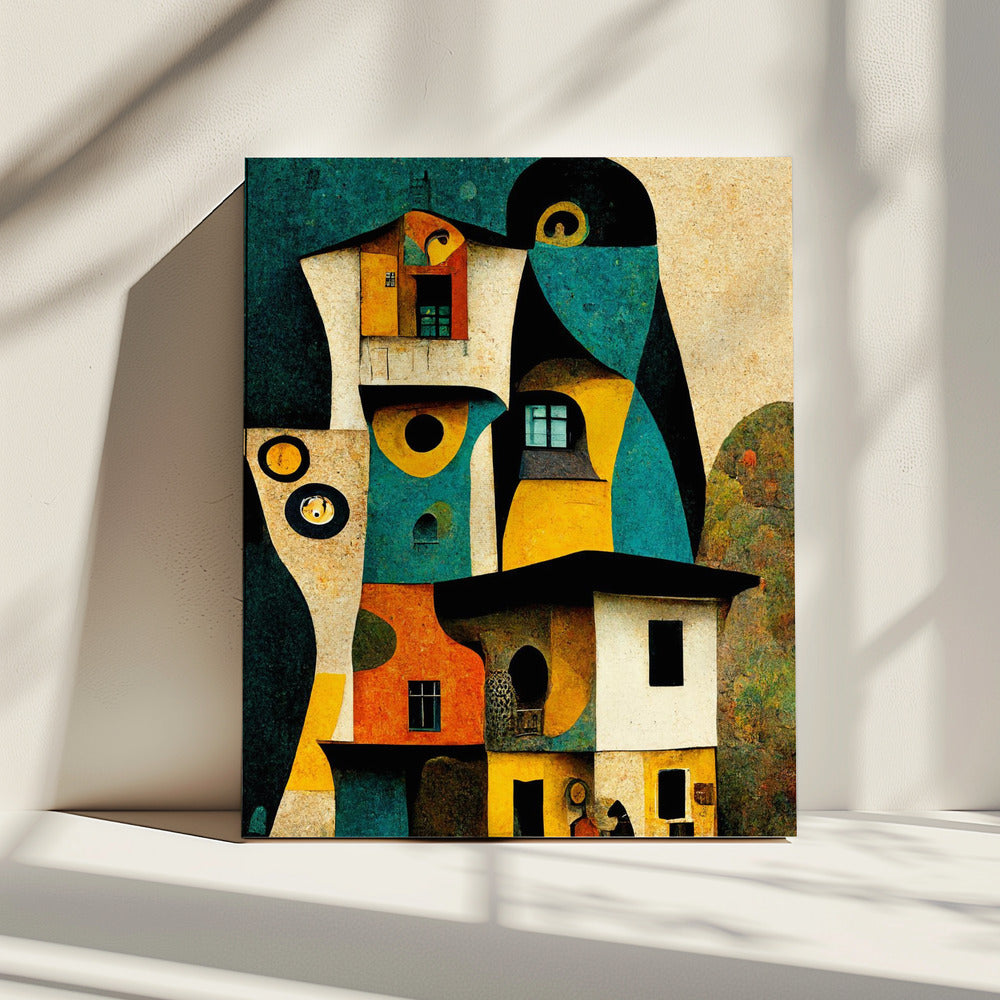 Grillige woningen | Canvas