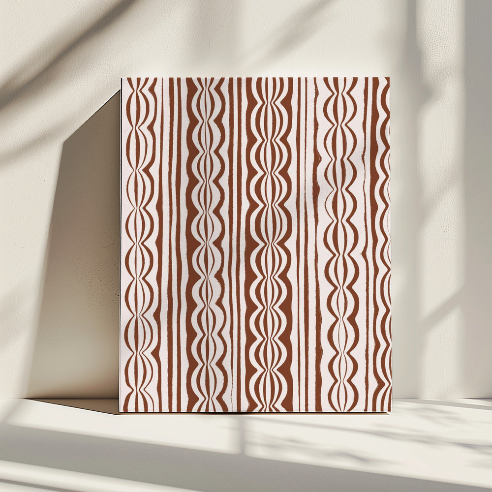 Ritmische Golven | Canvas