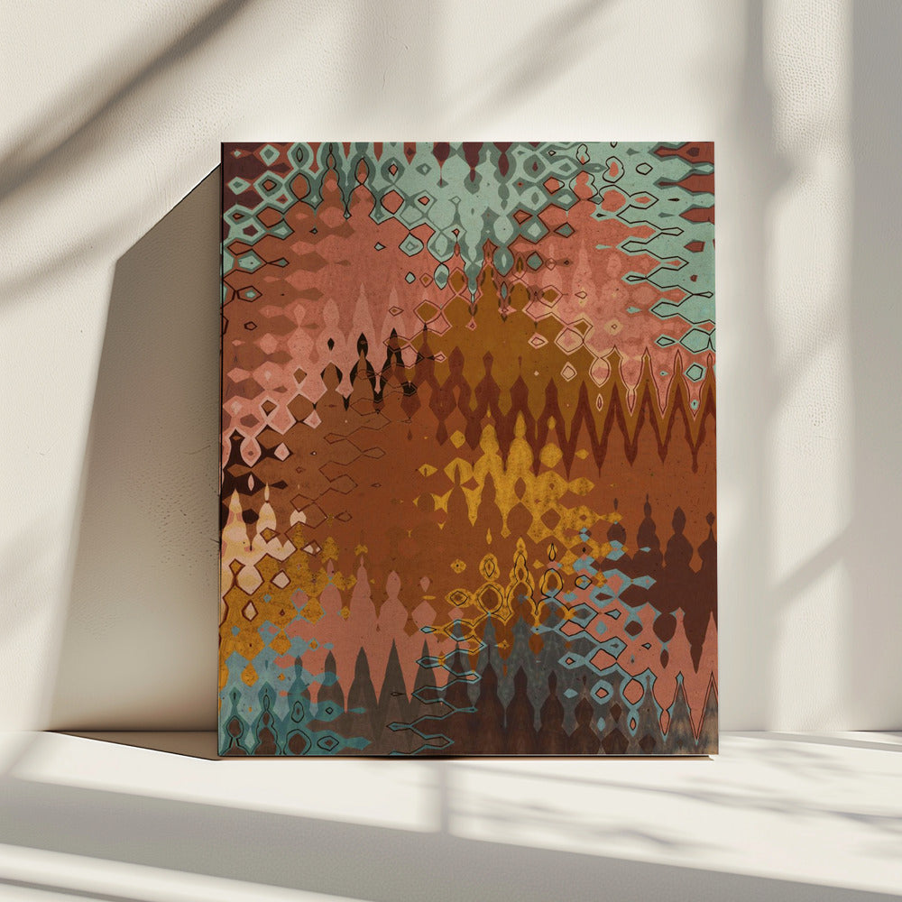 Zigzag Dromen | Canvas