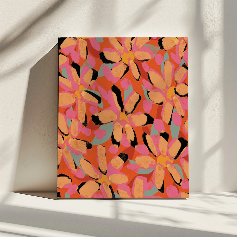 Bloemblaadjessymfonie | Canvas