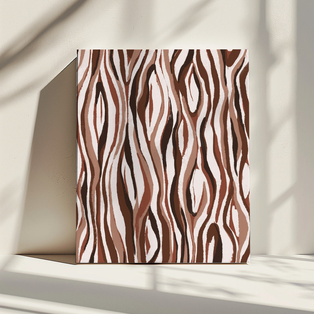 Aardse golven | Canvas
