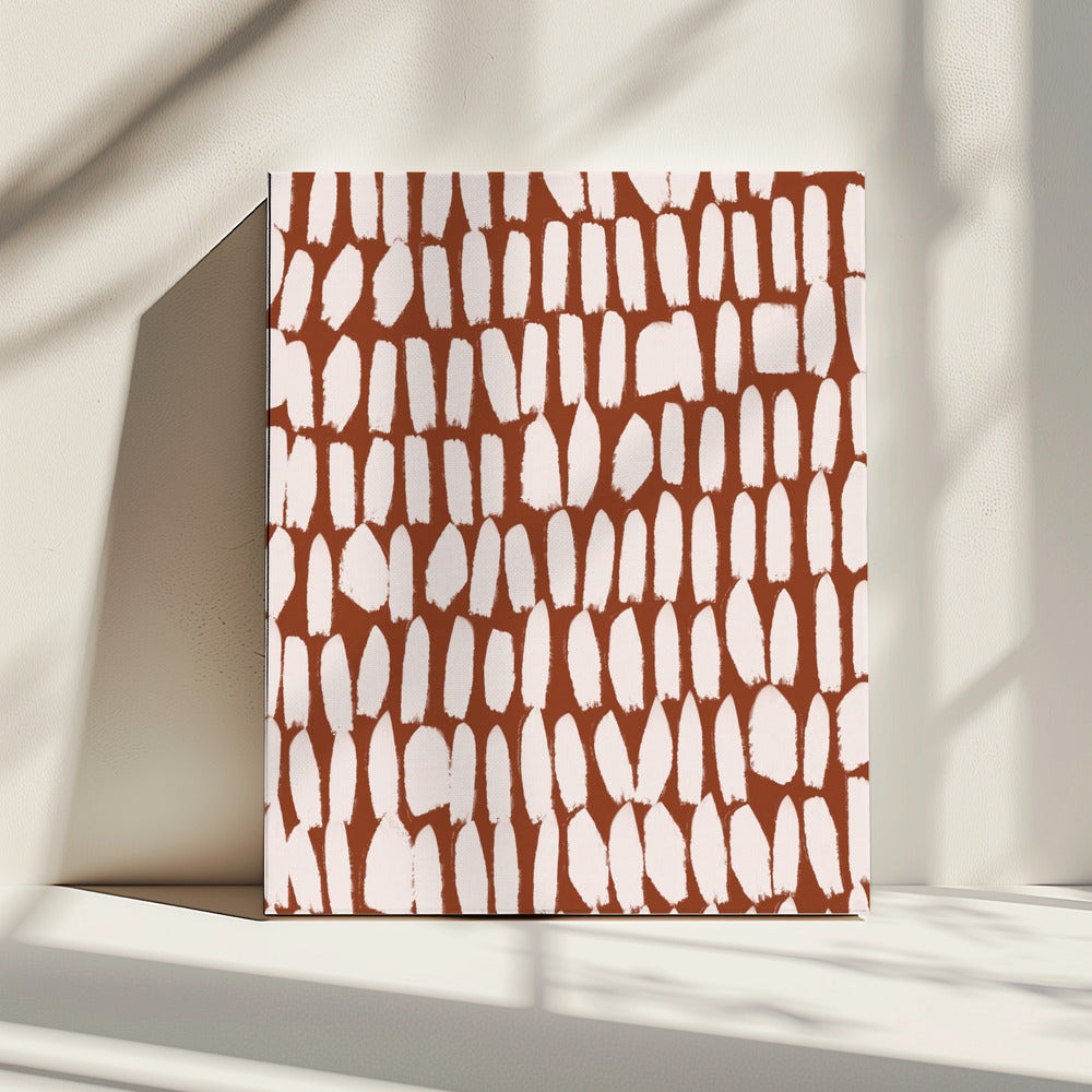 Penseelstreekritme | Canvas