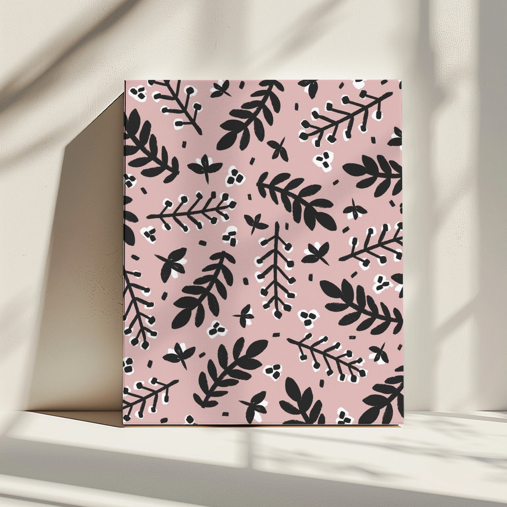Grillige bladeren | Canvas