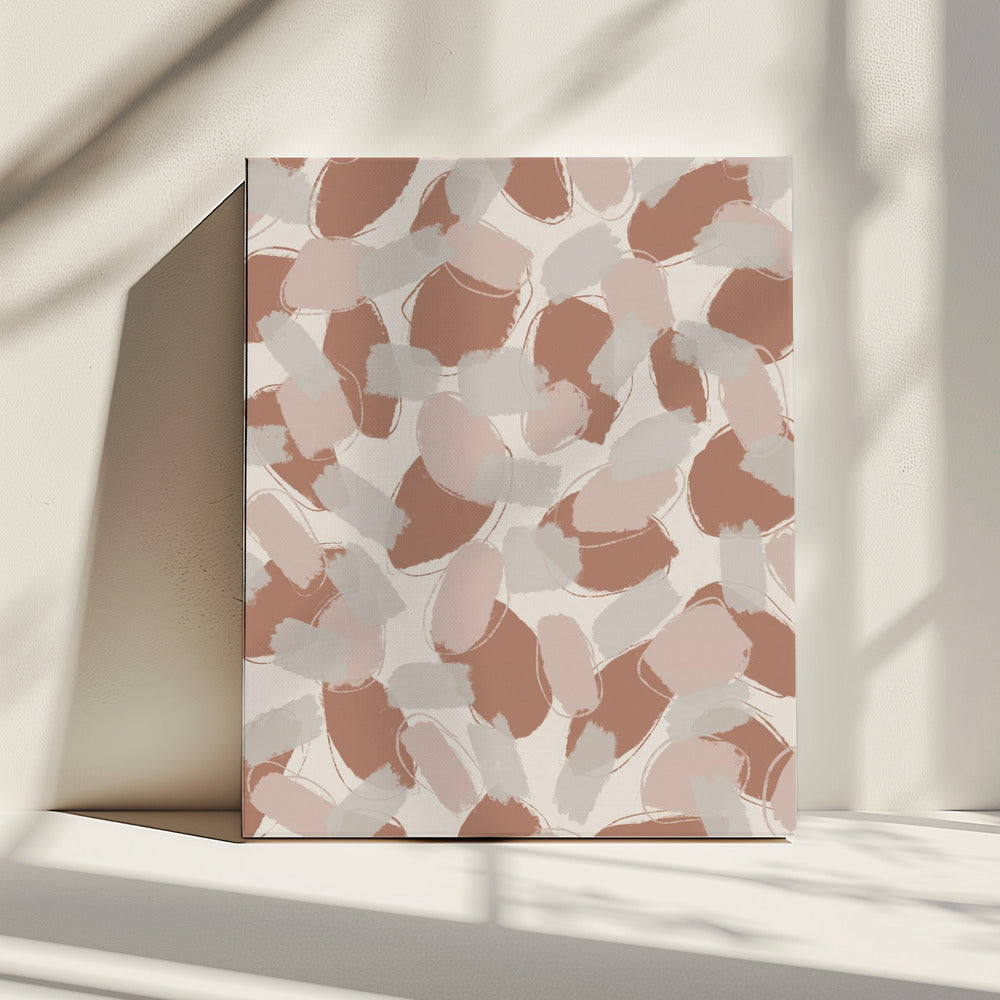 Penseelstreekharmonie | Canvas