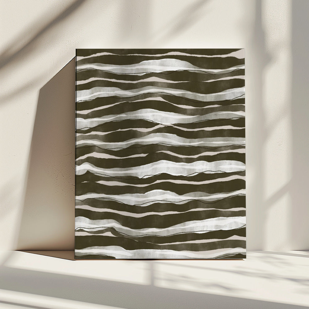 Golvende strepen | Canvas