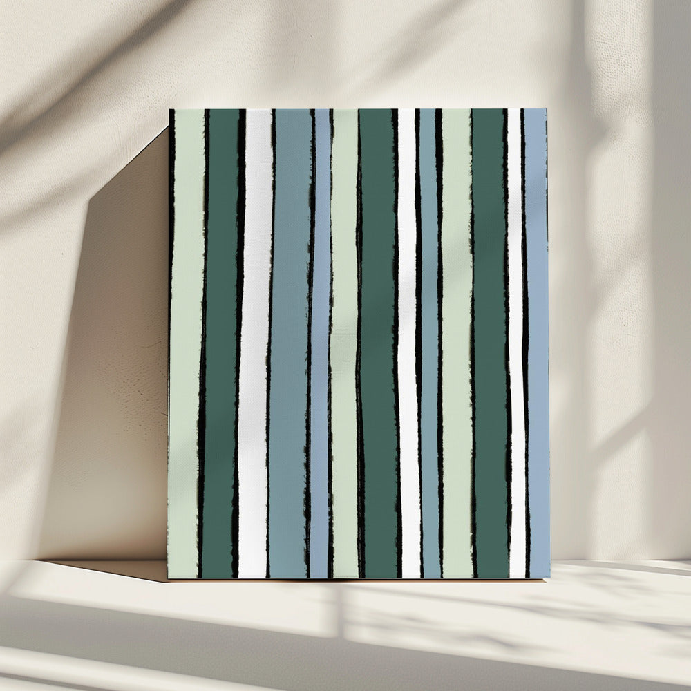 Verticale fluisteringen | Canvas