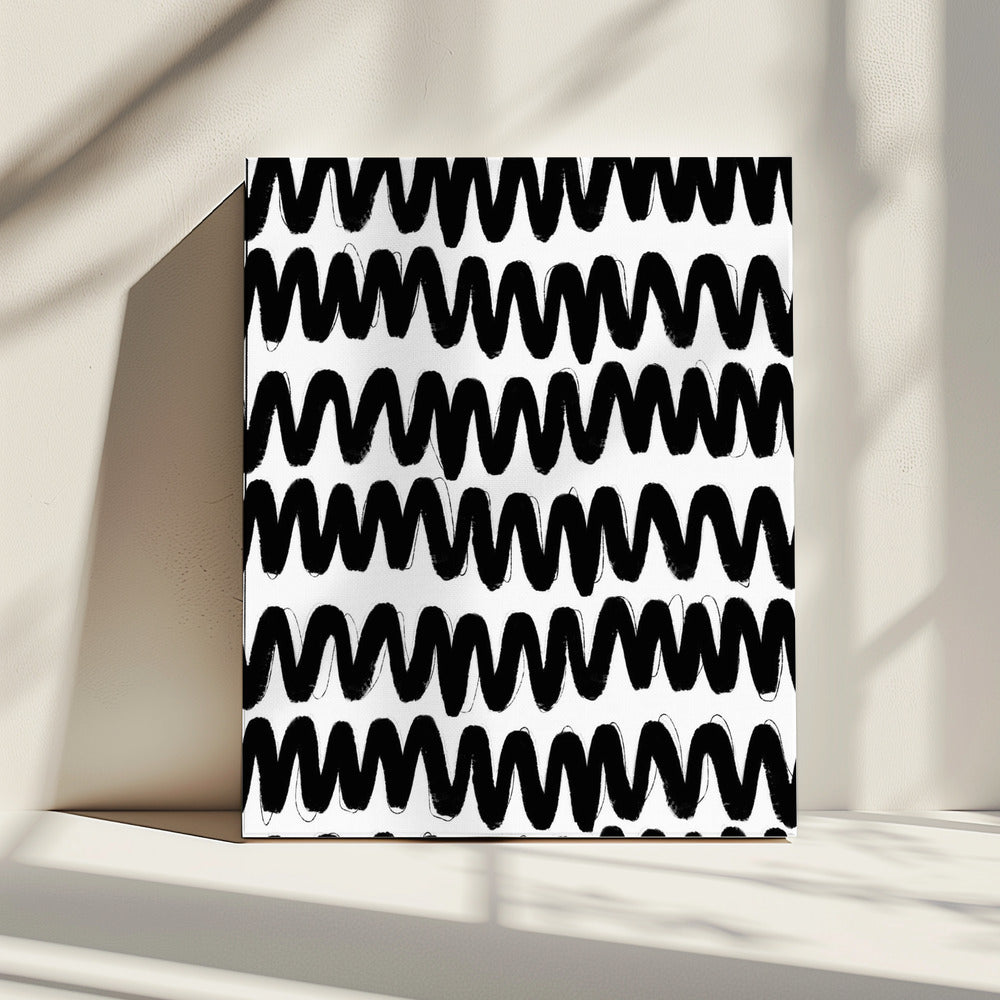 Zigzag Symfonie | Canvas