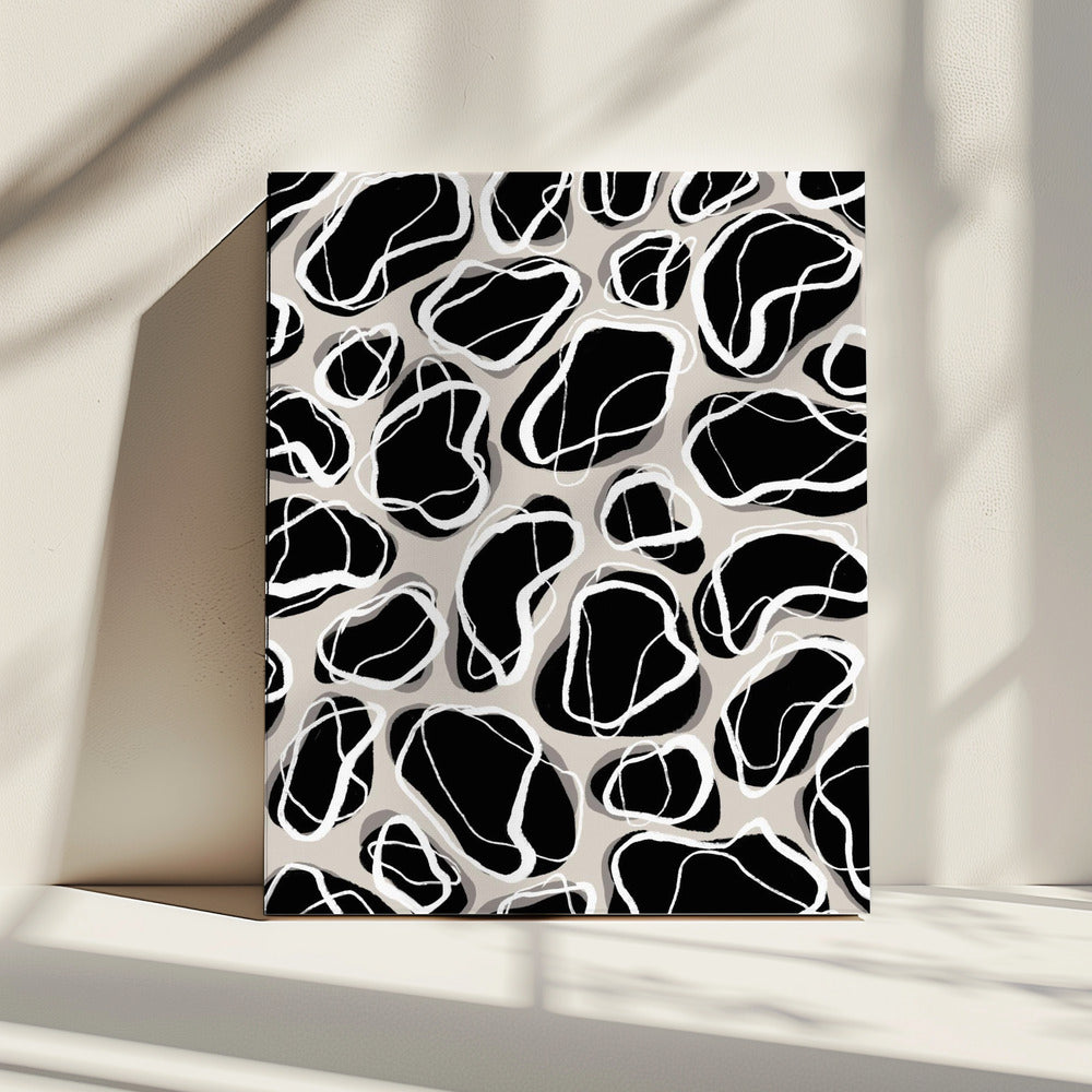 Grillige stenen | Canvas