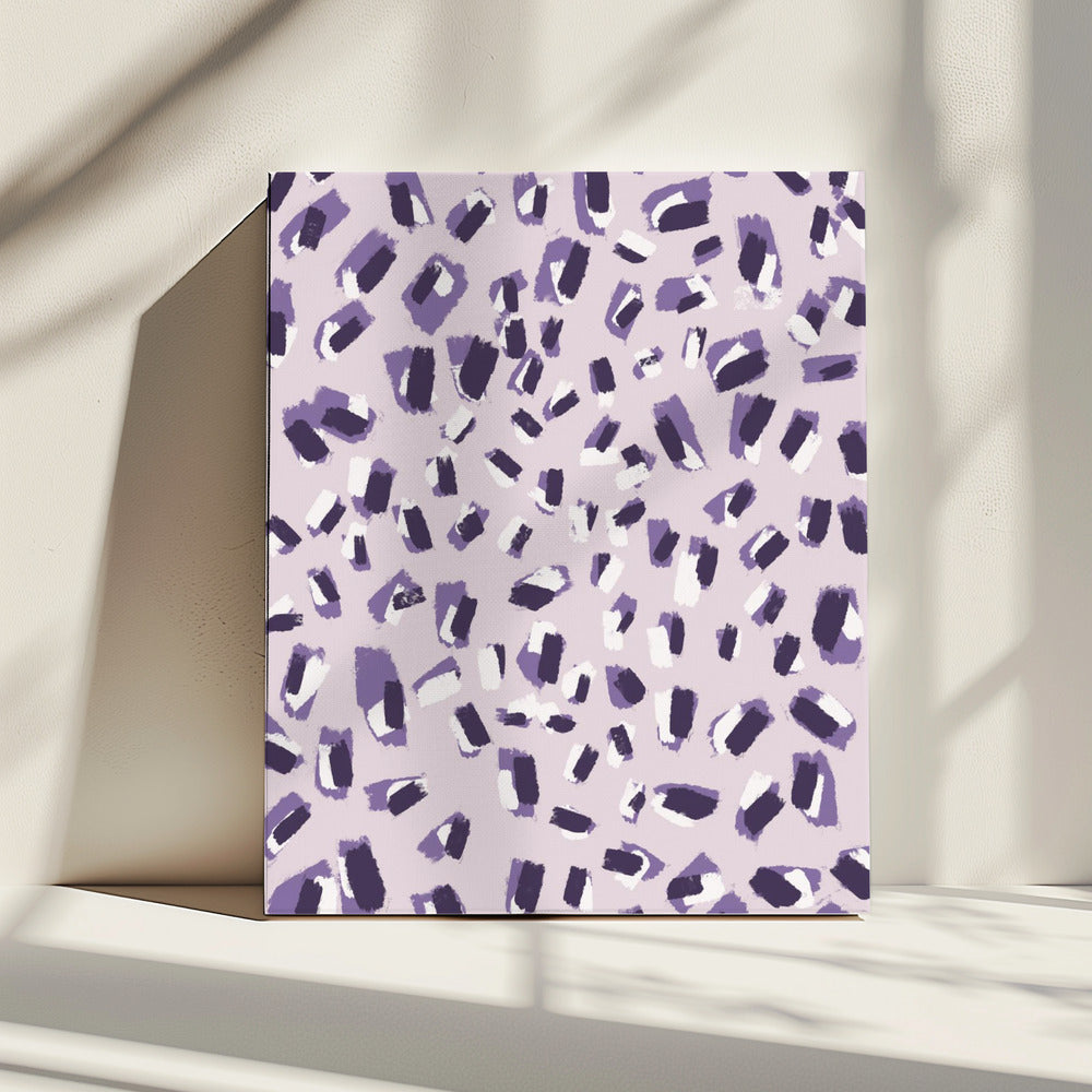 Violette confetti | Canvas