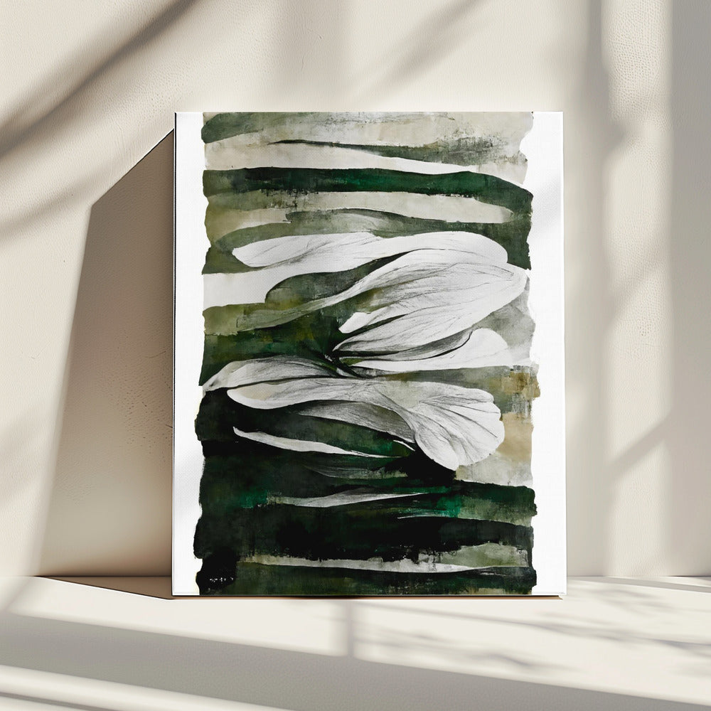 Fluisterende Bloemblaadjes | Canvas