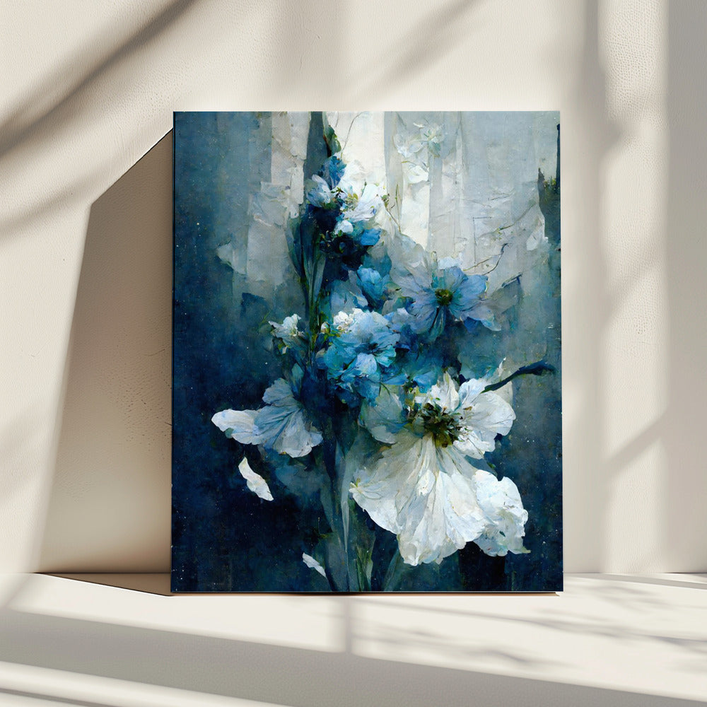 Fluisterende bloemen | Canvas